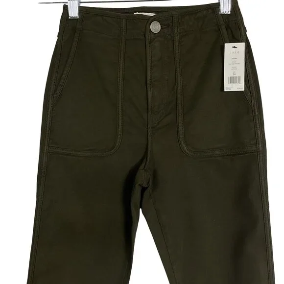 NWT Joie Andria Pant, size 24, color is Fatigue, from Revolve - Picture 3 of 13